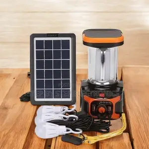 Dat-at 9016b Solar Lighting Kit With Fm Radio, Mp3 Usb Charging