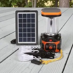 Dat-at 9016b Solar Power Lighting System With Fm Radio Leds