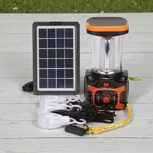 Dat-at 9016b Home Solar Kit With Fm Radio, Usb Led Bulbs