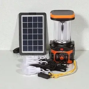 Dat-at 9016b Solar Kit With Mp3 Player, Fm Radio Led Lamps