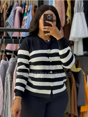 Classy Stripe Cardigan