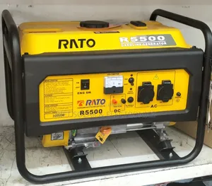 3kva Rato Petrol Engine 4 Stroke Generator Rope Start