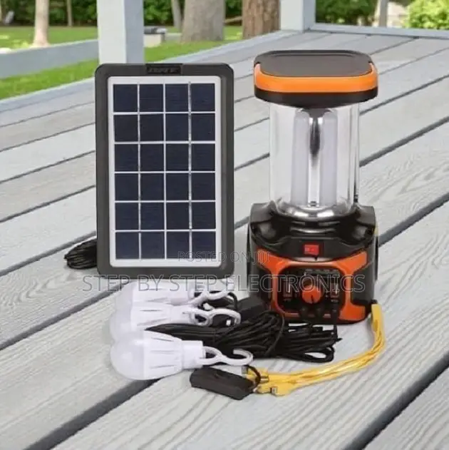 Dat-at 9016b Solar Power Lighting System With Fm Radio Usb