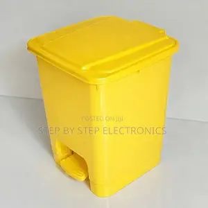 Rectangular 30l Hard Plastic Body Step Pedal Waste Garbage Dust Bin