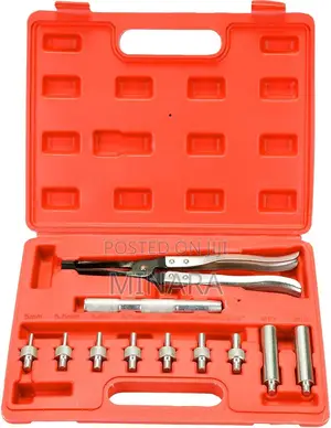 11 Pcs, Valve Stem Seal Remover / Installer, Extractor Pliers Tool Kit