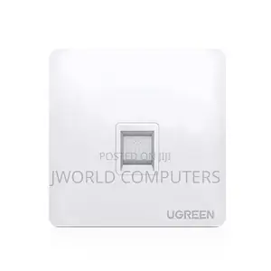 Ugreen Dual-Port Wall Plate White - Nw144
