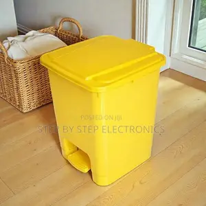Long Lasting Plastic Body 30l Step Pedal Waste Garbage Dust Bin