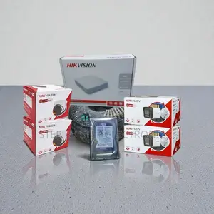 Easy Installation 4 1080p Full Hd Hybrid Colored Night Vision CCTV Kit
