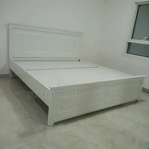White Panel Bed Size 5 by 6