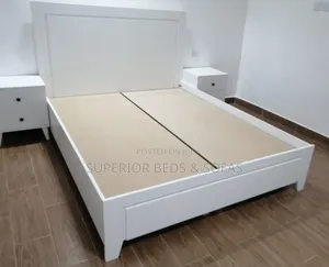 Modern White Bed