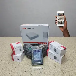 Live View Streaming 4 Hikvision 1080p Full Hd CCTV System Kit