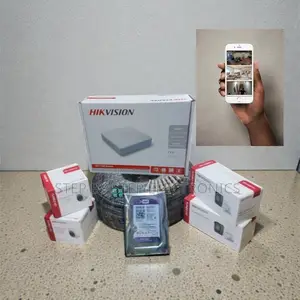 Built-in Colored Night Vision 4 Hikvision 1080p CCTV Cameras Kit