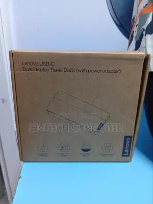 Lenovo Usb-C Dual Display Travel Dock With 100w Adapter_uk 40b90100uk