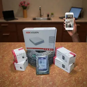 Security Surveillance 4 Hikvision 1080p Full Hd CCTV Cameras Kit
