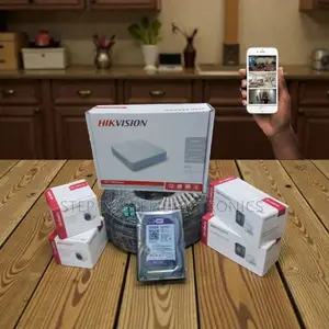 Enhanced Video Quality 4 Hikvision 1080p 2mp CCTV Cameras Kit