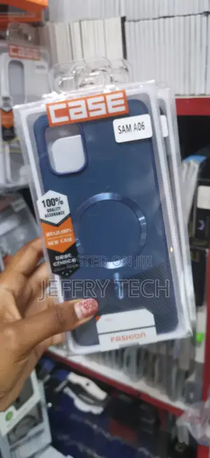 Toucch Samsung A06 Magnetic Matte Case | Shock Proof Hard Pc