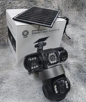Triple Lens Camera Wifi Solar Security PTZ Camera