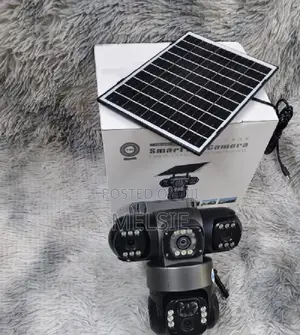 4g Solar-Powered PTZ Security Camera With High-Resolution Video