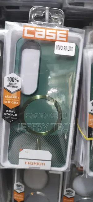 Pukio Vivo V50 Lite Compatible With Magsafe, Tpu+Pc Shockproof Case