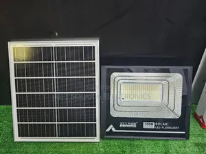 300 Watts Solar Floodlight 12hrs Straight With Mounting Bracket