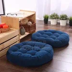 Quality Floor Pillows Blue