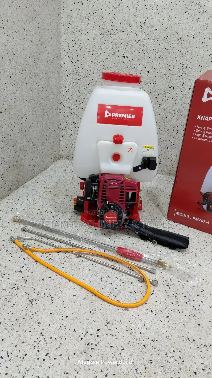 Premier 4-Stroke Knapsack Engine Sprayer Ac 767-4