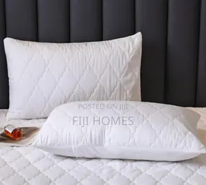 Waterproof Pillow Protector – White - Standard Size