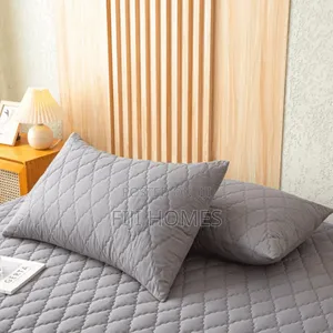 Waterproof Pillow Protector – Grey - Standard Size