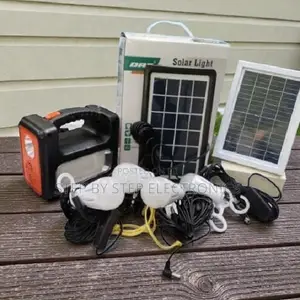 Dat at-9011b Solar Lighting System With Fm Radio Mp3 Player