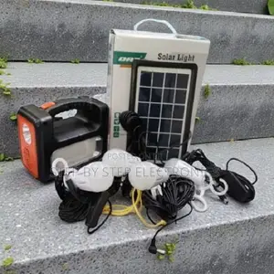 Dat at-9011b Solar Lighting System With Bright Led Bulbs