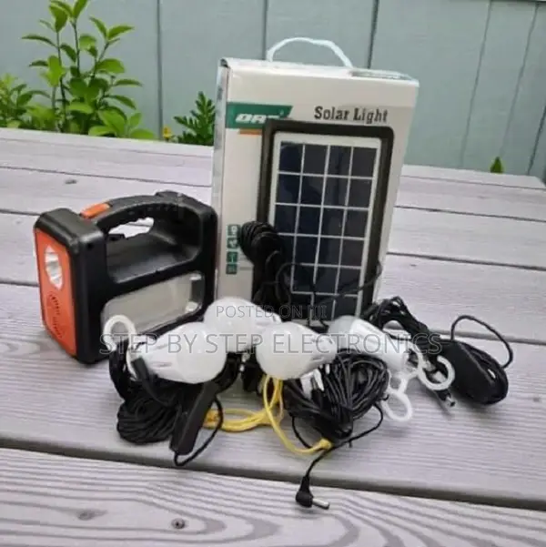 Dat at-9011b Solar Lighting Kit With Multi-Purpose Led Lighting