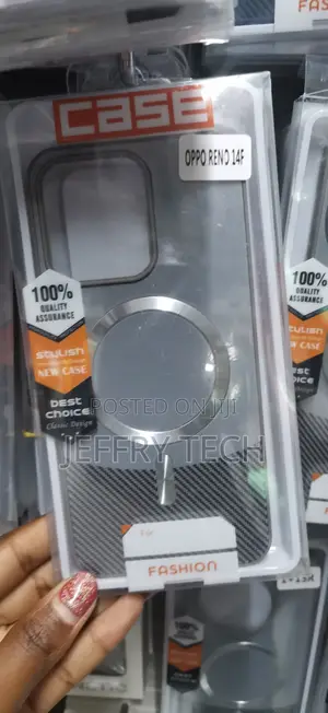 Ecxin Magnetic Hard Pc Tpu Case for Oppo Reno14 F