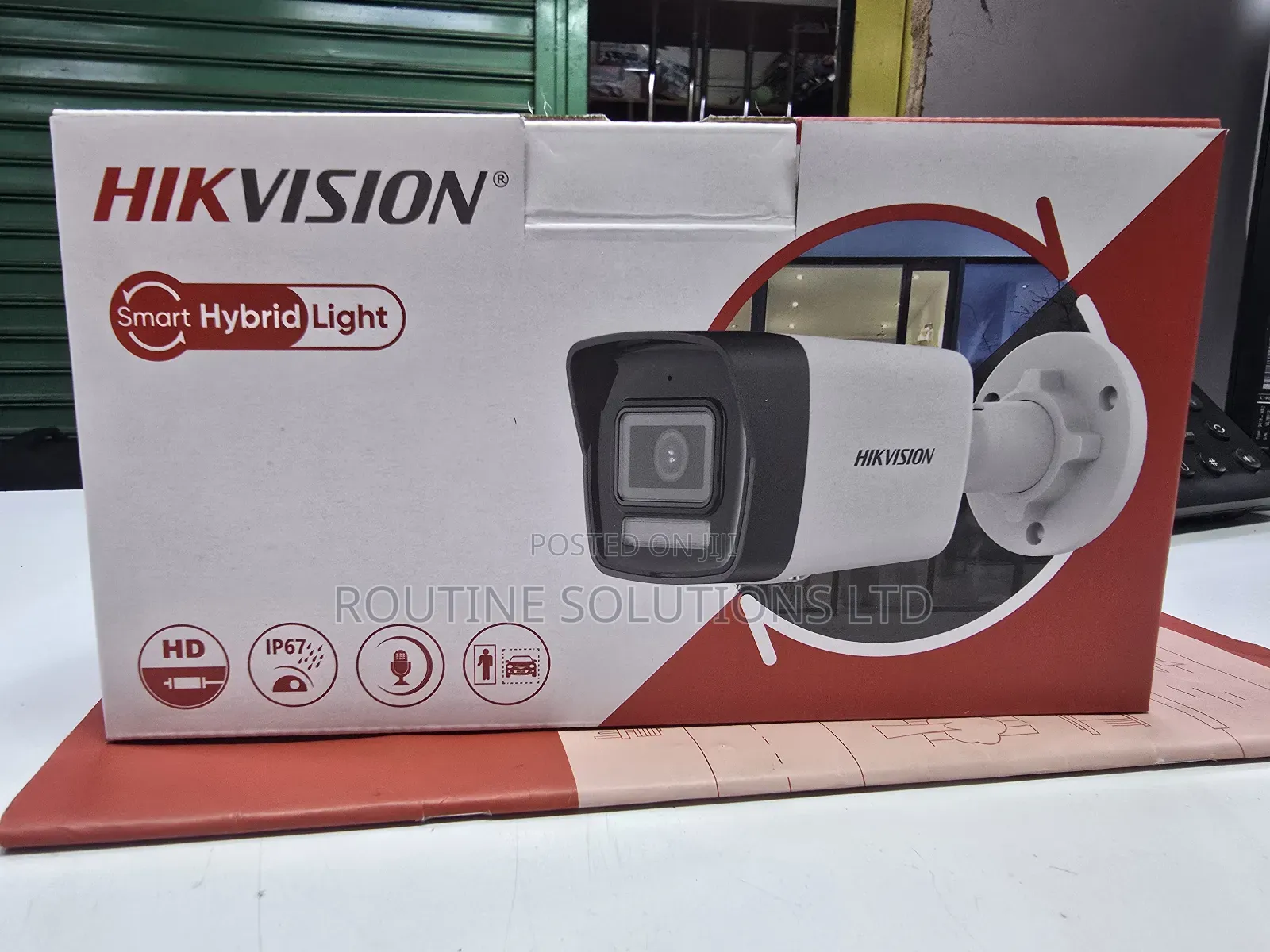 Hikvision Smart Hybrid Ip 2mp Bullet Camera
