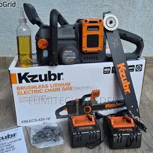 Kzubr Cordless Chainsaw 
2 Batteries 4.0ah
2chargers