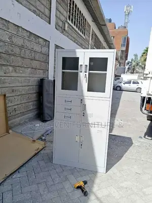 Premium Office Cabinet With Safe for Secure Workspaces