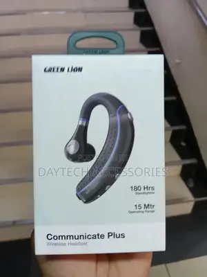 Green Lion Communicate Plus Wireless Headset - Black