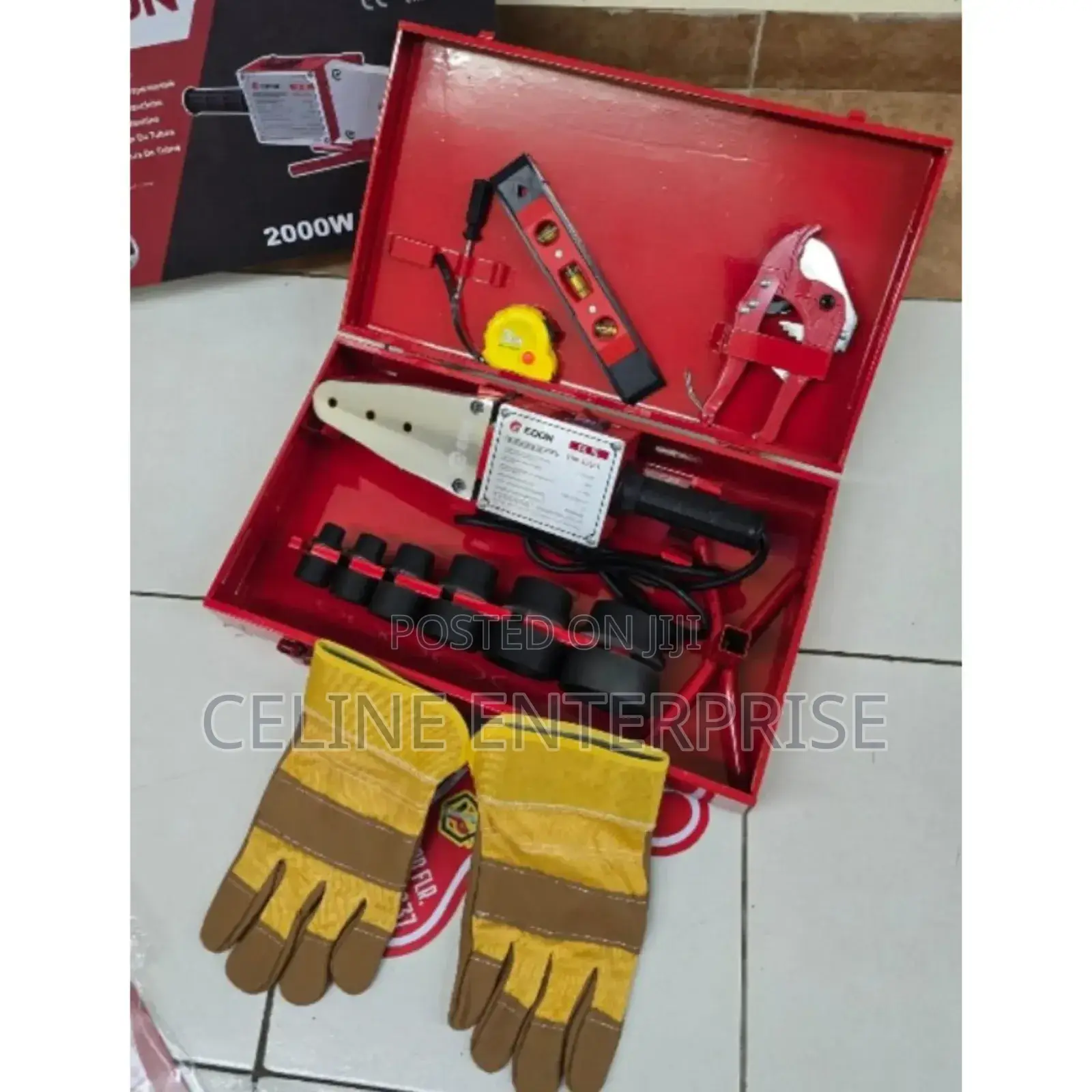 Edon PPR 2000w
Range (20-63)
Spirit Level.