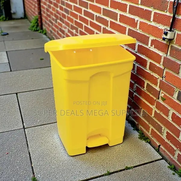 Clinics Use 30 Litres Hard Plastic Step Pedal Waste Garbage Dust Bin