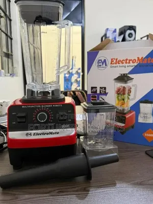 Commercial Heavy Duty Blender 2in1 5500watts Double Jug With Grinder