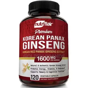 Pure Red Ginseng: Natural Energy, Focus Endurance Booster