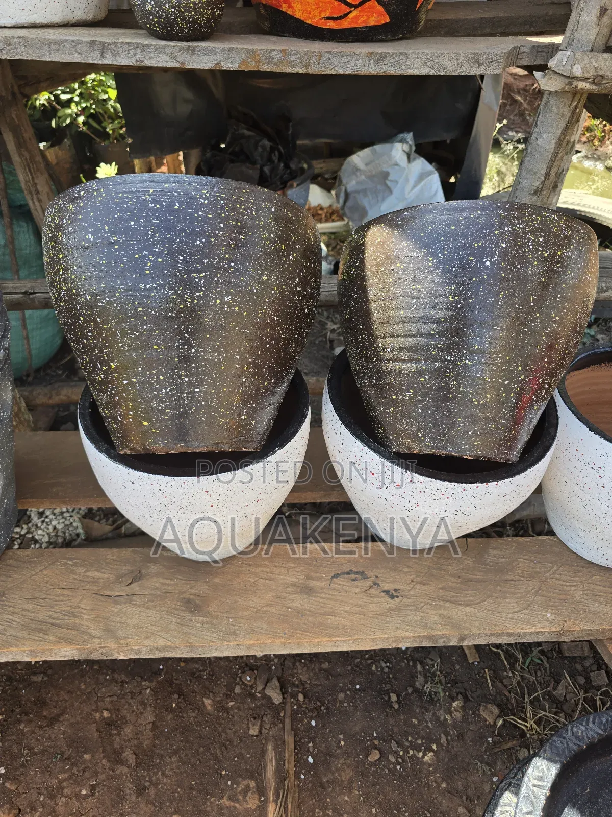Breathable Clay Flowerpots,