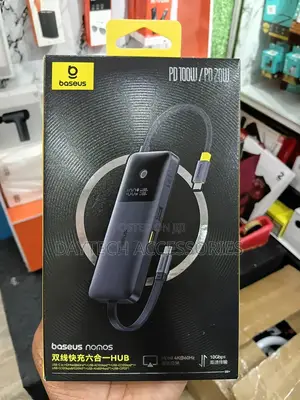 Baseus Dual Fast Charging 6-in-1 Type-C Hub