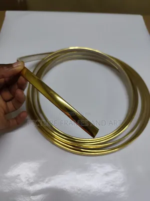 50metres Roll Photo Mount Gold U-Ring Lipping Strip