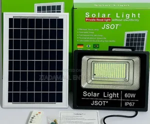 Us-60w Solar Flood Light – High-Brightness Outdoor Lighting