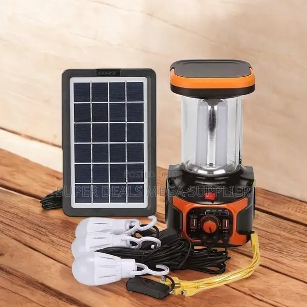 Dat at 9016b Solar Lighting System With Mp3 Player and Usb Charging