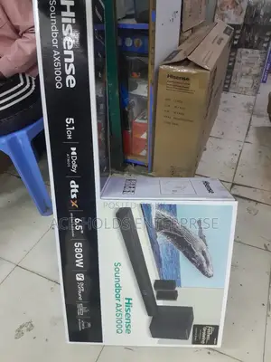 5.1 Hisense Ax5100q Soundbar - 580w Speaker Sound System