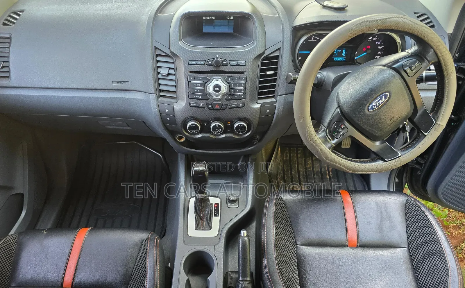 Ford Ranger Wildtrak 2014 Black