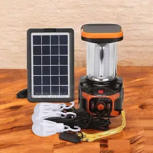 Dat at 9016b Solar Power Lighting System With Fm Radio and Leds