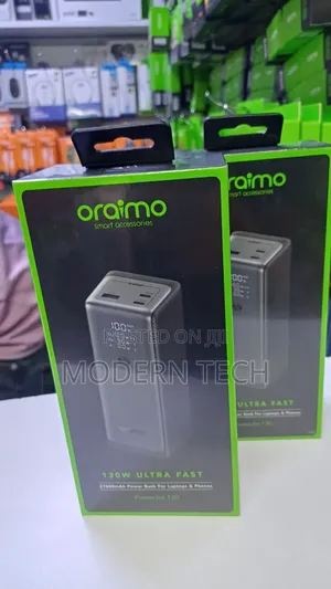 Oraimo Powerjet 130 27600mah 130w Power Bank for Laptop