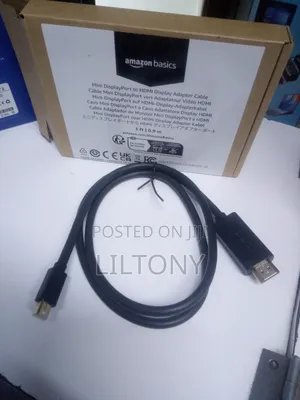3 Ft /0.9 M Mini Display Port Hdmi Display Cable